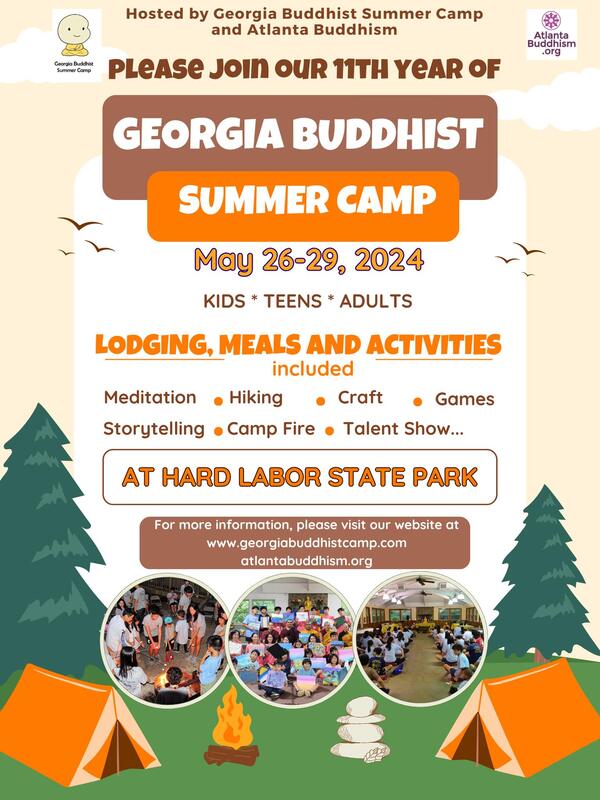 Georgia Buddhist Asian Summer Camp Kids