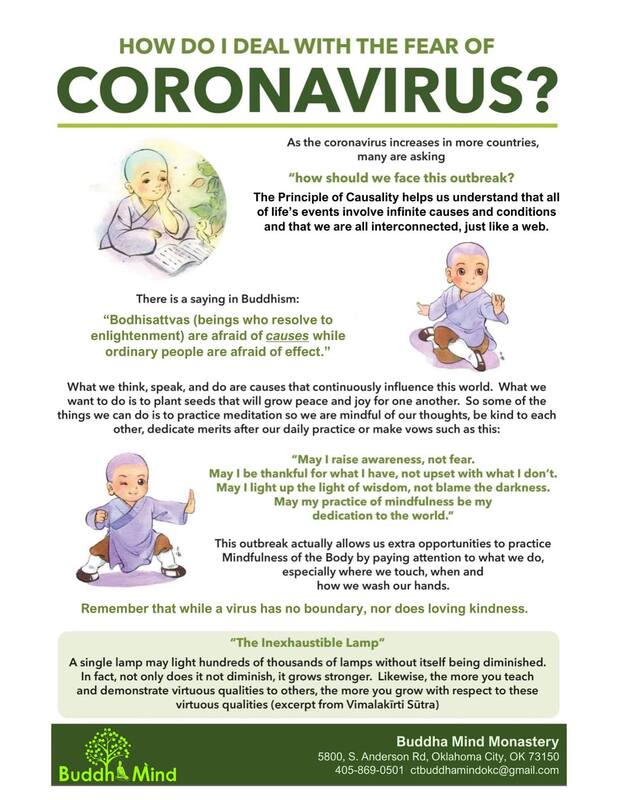 Buddhist Coronavirus Mindfulness